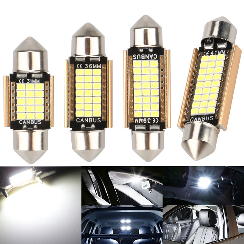 Interior Design Gold - C5W LED 자동차 전구, 골든 스타일