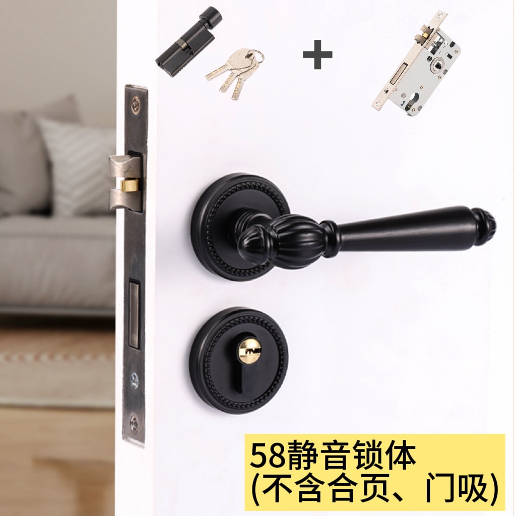 프랑스 빈티지 골드 침실 문 잠금 장치 나무 문용 자기 - Interior Design Gold 리뷰 및 가격
