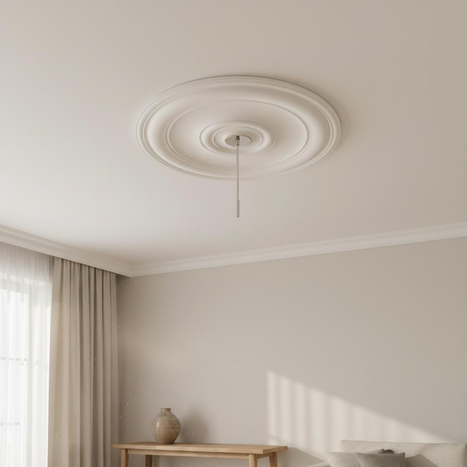 원형 천장 메달리온 유럽풍 디자인 PU 천장 장식 조명 - Interior Design Usa 리뷰 및 가격