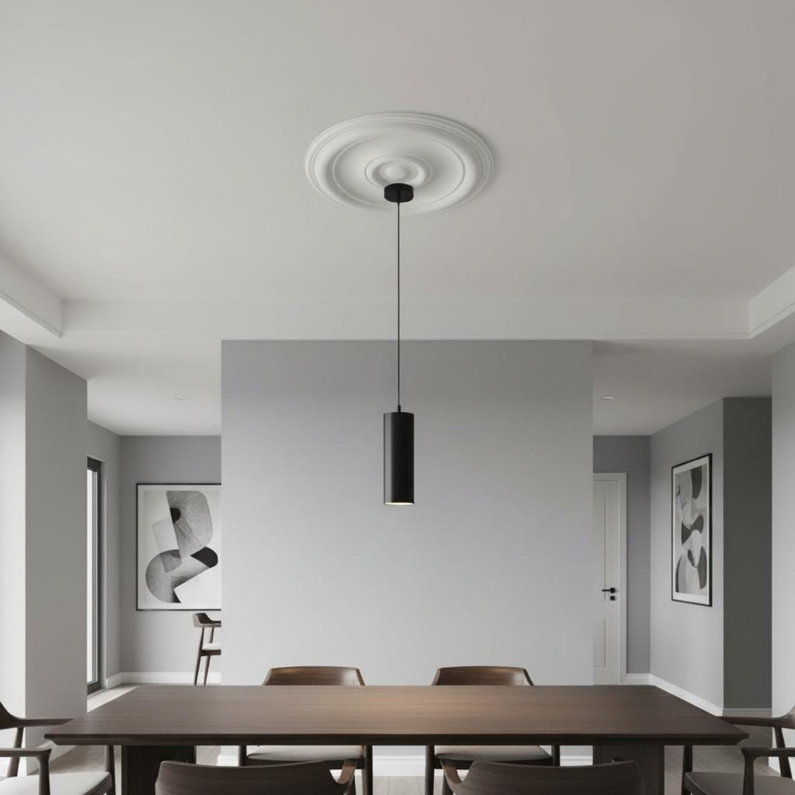 원형 천장 메달리온 유럽풍 디자인 PU 천장 장식 조명 - Interior Design Usa 리뷰 및 가격