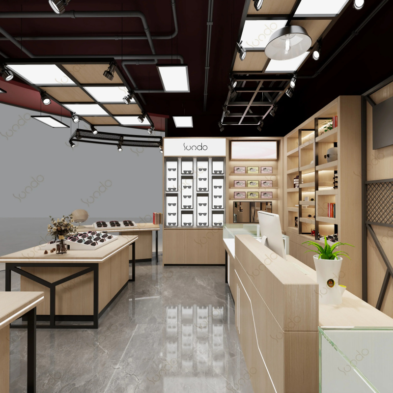 맞춤형 안경점 인테리어 디자인 안경 진열 가구 맞춤형  - Interior Design Usa 리뷰 및 가격