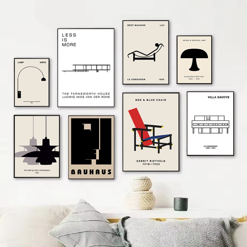 클래식 파른스워스 하우스 바우하우스 디자인 추상 건축  - Interior Design Usa 리뷰 및 가격