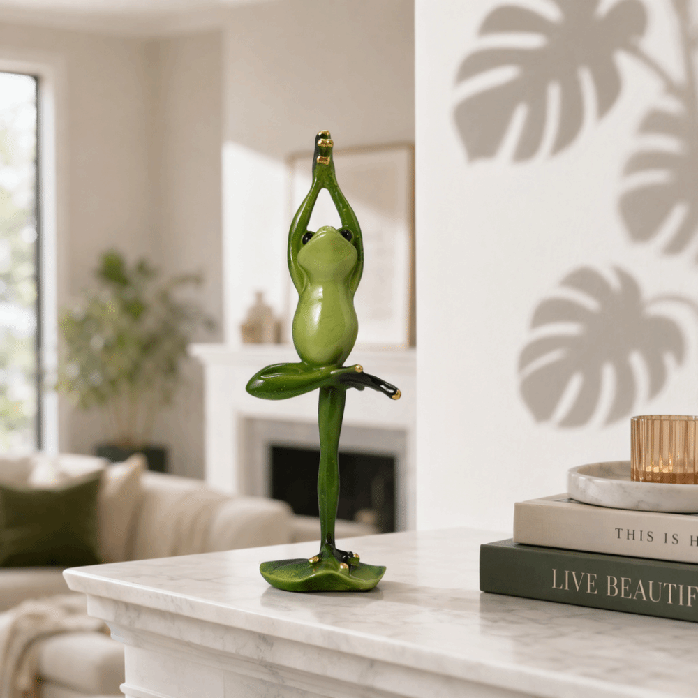 레진 요가 포즈 양서류 레진 피규어 4가지 선택 가능한 - Interior Design Degree 리뷰 및 가격