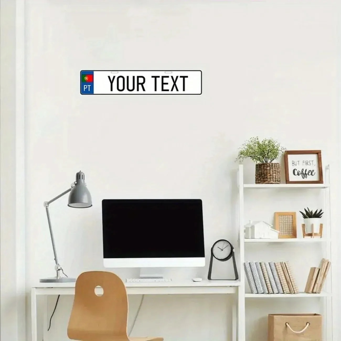 1pc 개인화 된 복고풍 포르투갈 스타일 알루미늄 번호 - Interior Design Styles 리뷰 및 가격